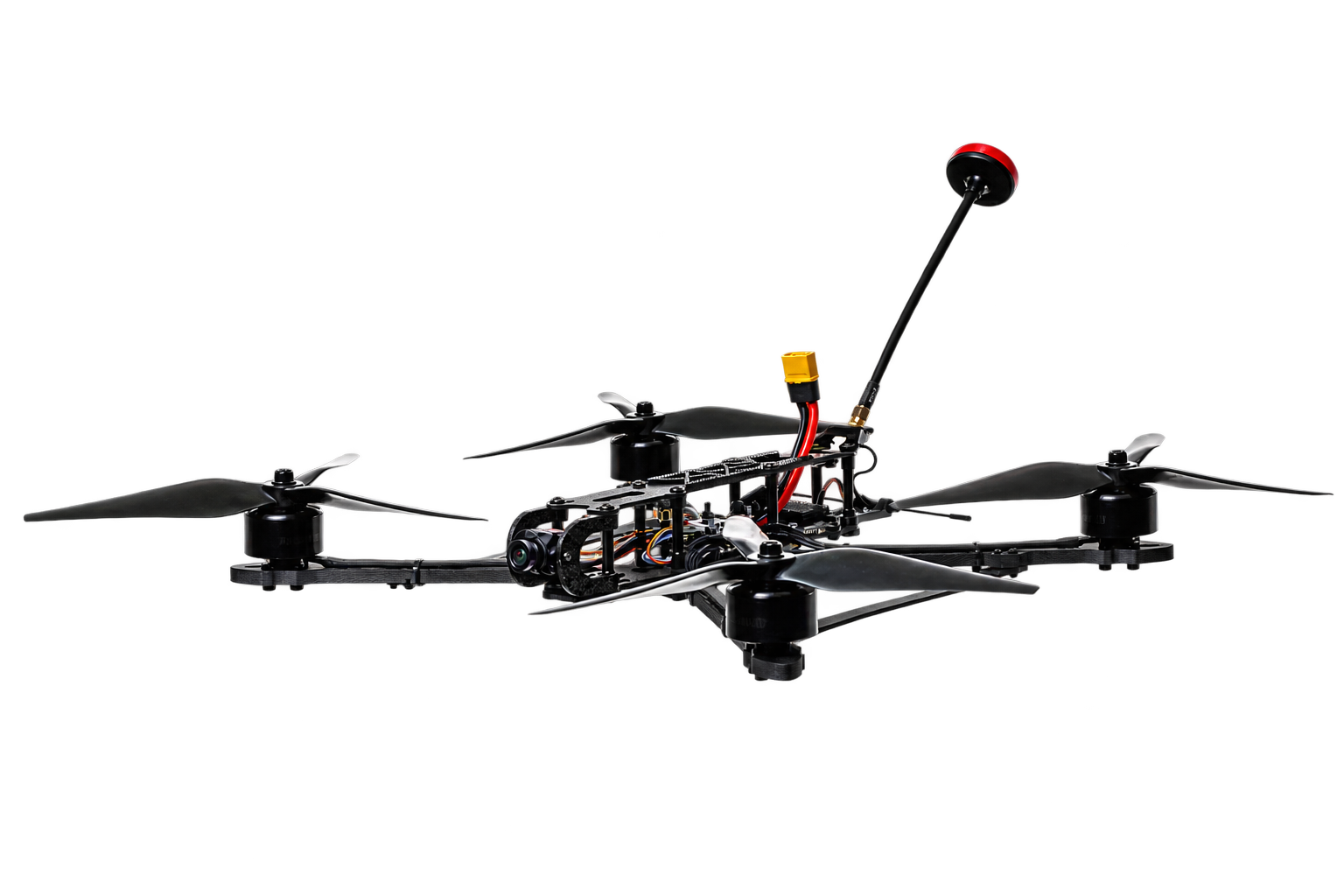 FPV U10 multirotor platform with battery.